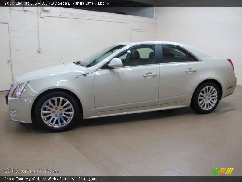Vanilla Latte / Ebony 2010 Cadillac CTS 4 3.6 AWD Sedan