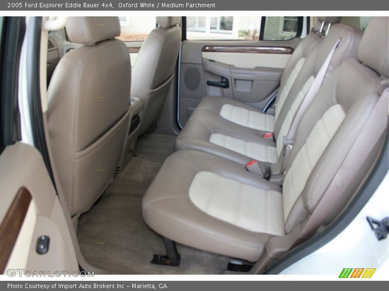 Oxford White / Medium Parchment 2005 Ford Explorer Eddie Bauer 4x4