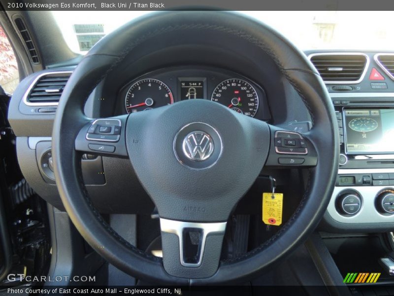 Black Uni / Titan Black 2010 Volkswagen Eos Komfort