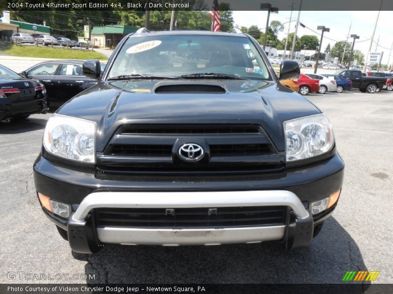 Black / Dark Charcoal 2004 Toyota 4Runner Sport Edition 4x4