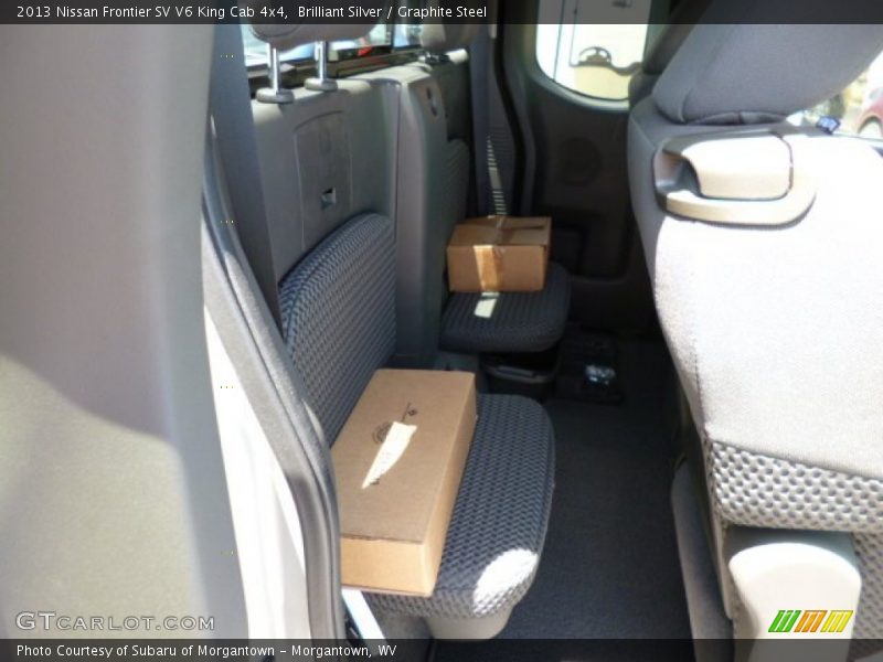 Brilliant Silver / Graphite Steel 2013 Nissan Frontier SV V6 King Cab 4x4