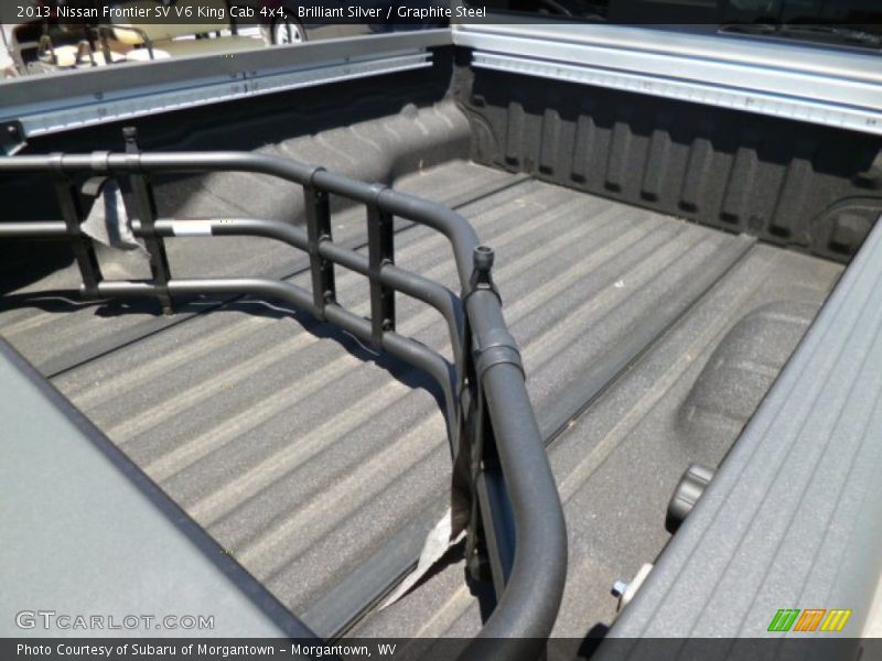 Brilliant Silver / Graphite Steel 2013 Nissan Frontier SV V6 King Cab 4x4