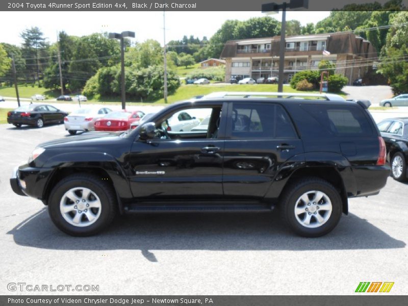 Black / Dark Charcoal 2004 Toyota 4Runner Sport Edition 4x4