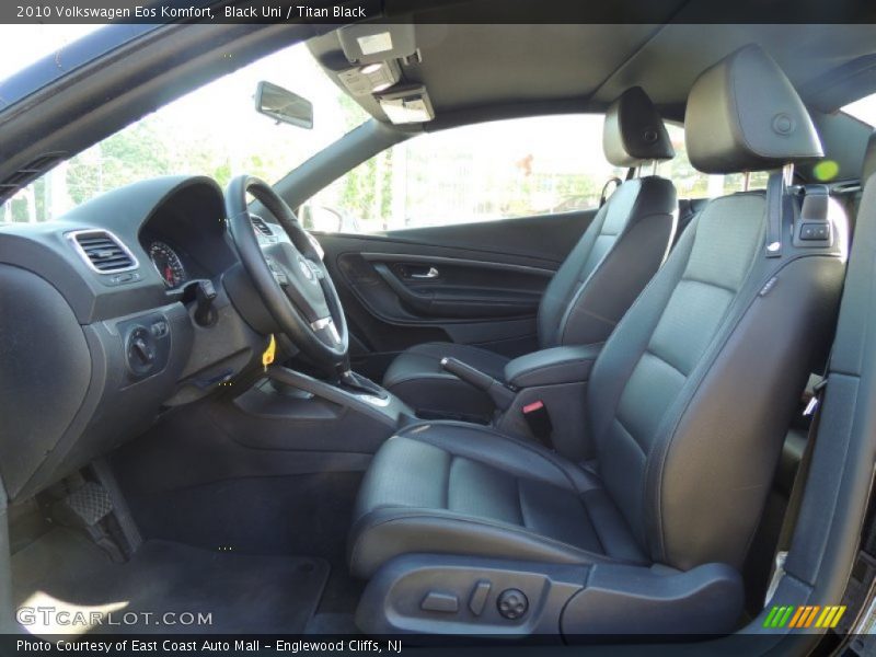 Black Uni / Titan Black 2010 Volkswagen Eos Komfort