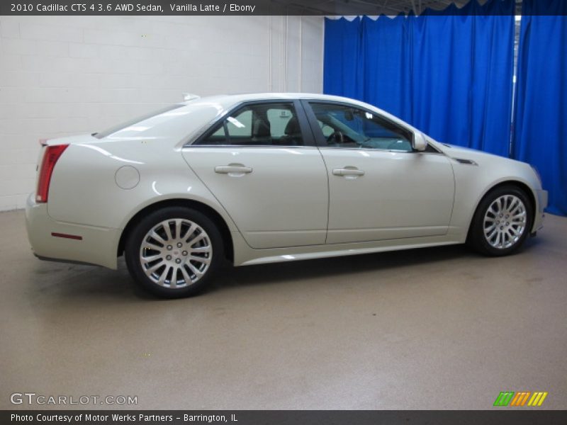 Vanilla Latte / Ebony 2010 Cadillac CTS 4 3.6 AWD Sedan
