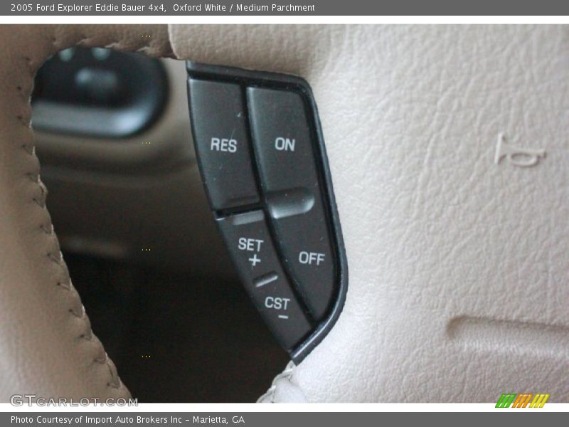 Oxford White / Medium Parchment 2005 Ford Explorer Eddie Bauer 4x4