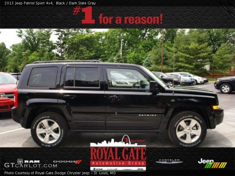 Black / Dark Slate Gray 2013 Jeep Patriot Sport 4x4