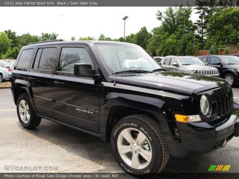 Black / Dark Slate Gray 2013 Jeep Patriot Sport 4x4