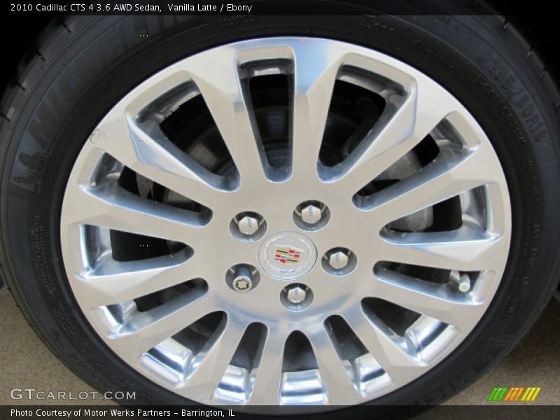 Vanilla Latte / Ebony 2010 Cadillac CTS 4 3.6 AWD Sedan