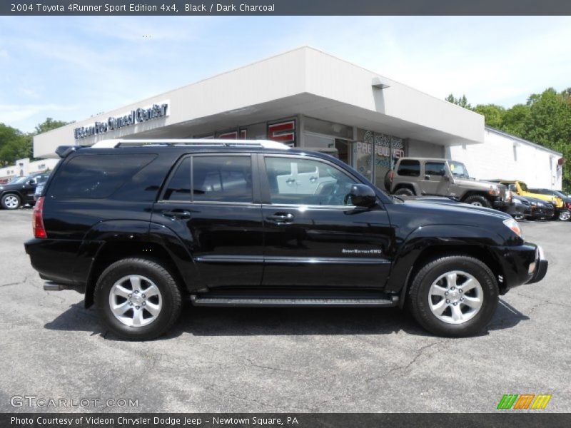 Black / Dark Charcoal 2004 Toyota 4Runner Sport Edition 4x4