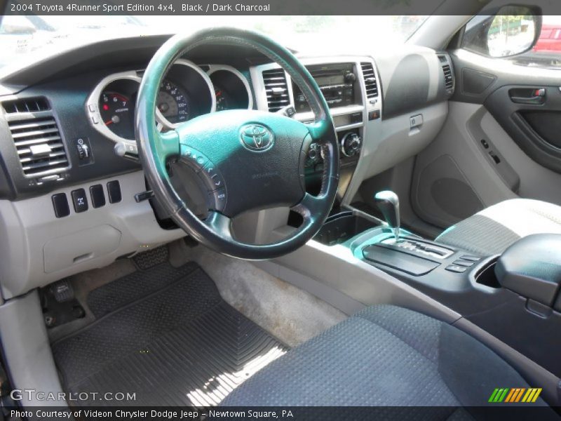 Black / Dark Charcoal 2004 Toyota 4Runner Sport Edition 4x4