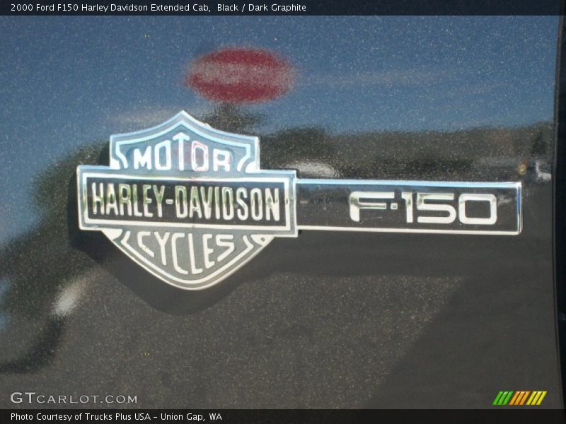 Black / Dark Graphite 2000 Ford F150 Harley Davidson Extended Cab