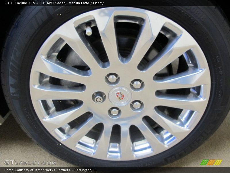 Vanilla Latte / Ebony 2010 Cadillac CTS 4 3.6 AWD Sedan