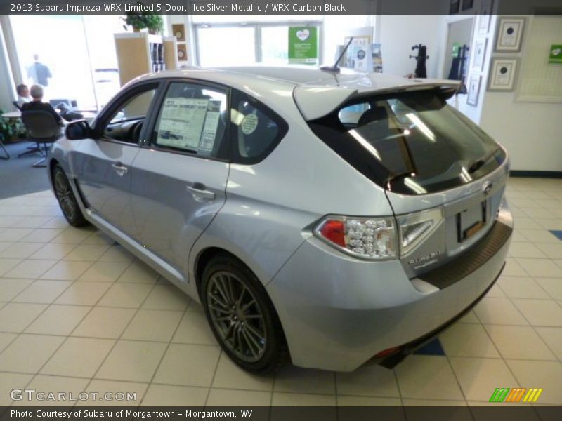 Ice Silver Metallic / WRX Carbon Black 2013 Subaru Impreza WRX Limited 5 Door