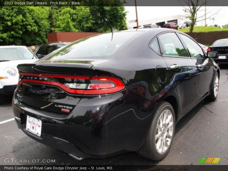 Pitch Black / Black 2013 Dodge Dart Limited