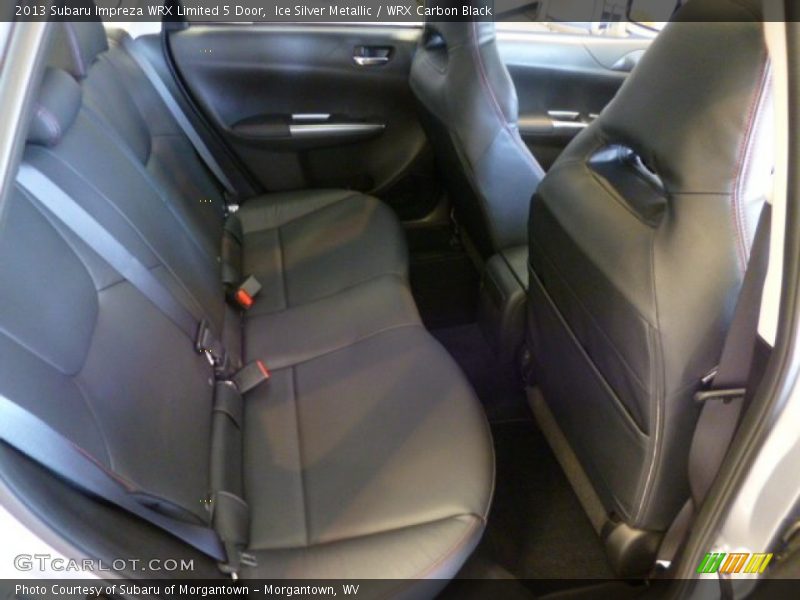 Rear Seat of 2013 Impreza WRX Limited 5 Door