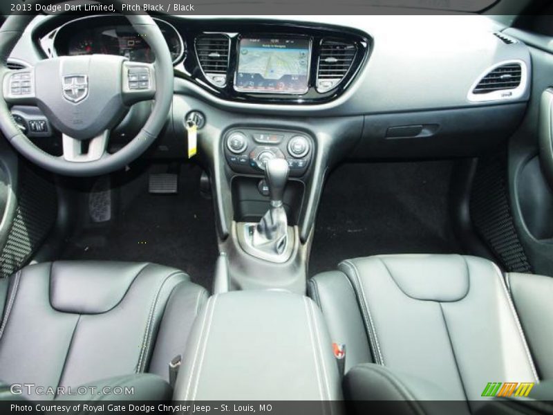 Pitch Black / Black 2013 Dodge Dart Limited