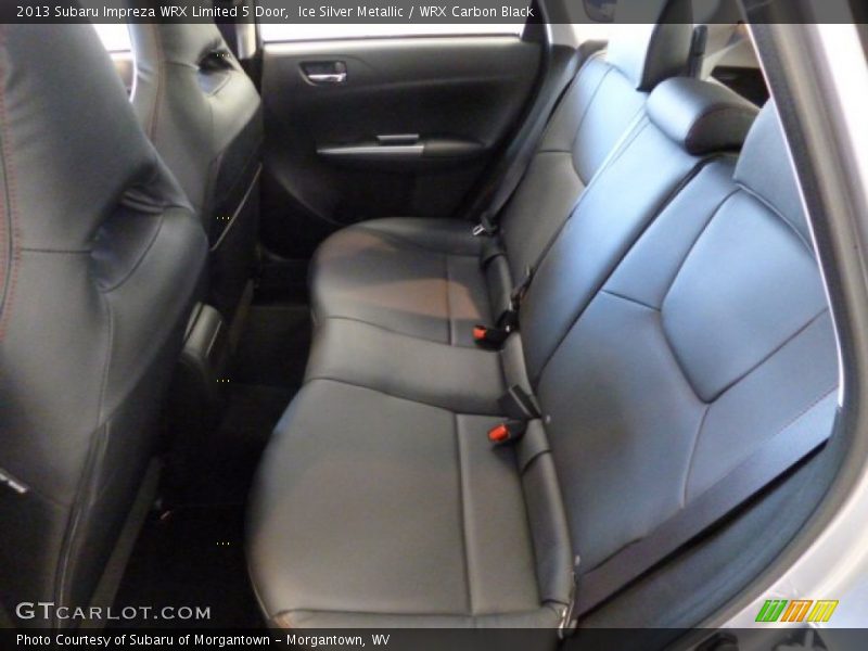 Rear Seat of 2013 Impreza WRX Limited 5 Door