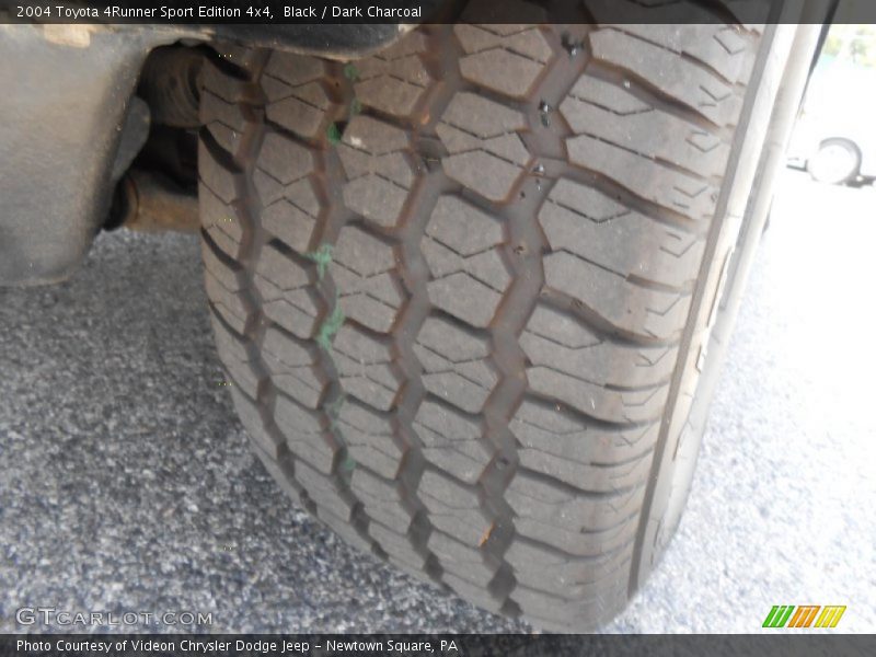 Black / Dark Charcoal 2004 Toyota 4Runner Sport Edition 4x4