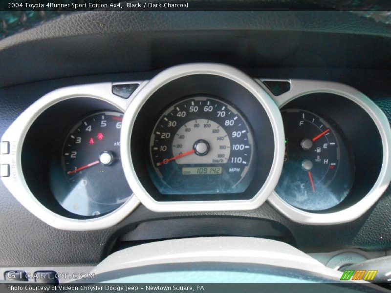 Black / Dark Charcoal 2004 Toyota 4Runner Sport Edition 4x4
