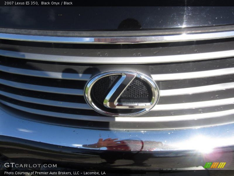 Black Onyx / Black 2007 Lexus ES 350