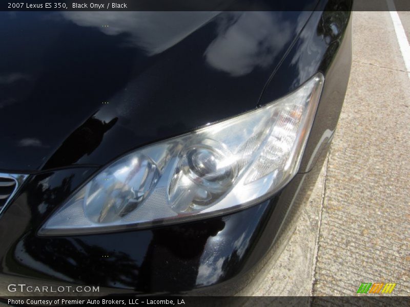 Black Onyx / Black 2007 Lexus ES 350