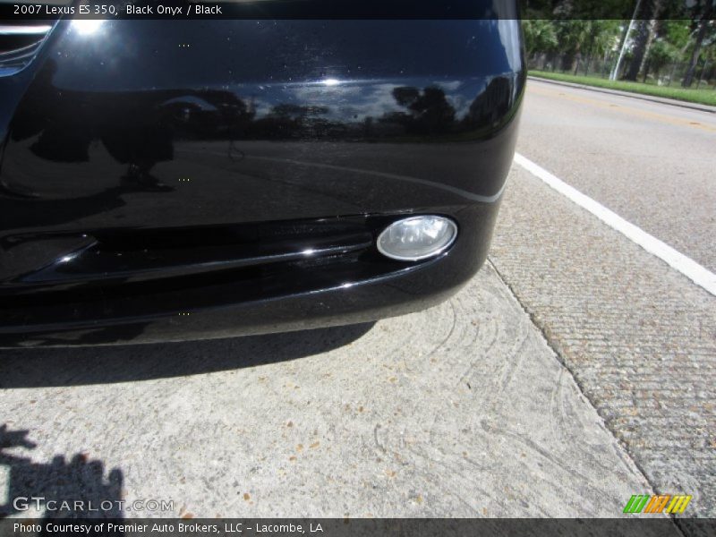 Black Onyx / Black 2007 Lexus ES 350