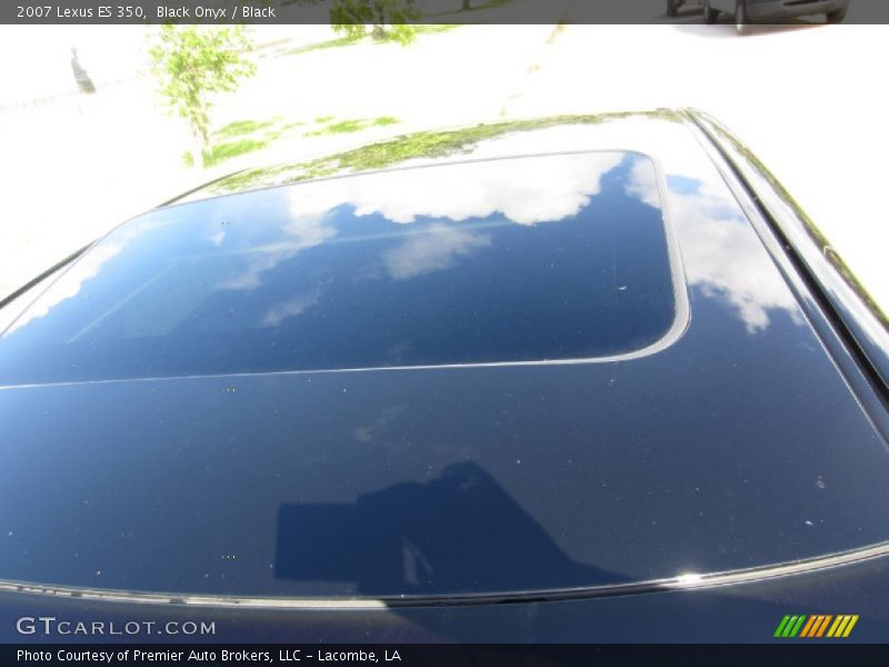 Black Onyx / Black 2007 Lexus ES 350