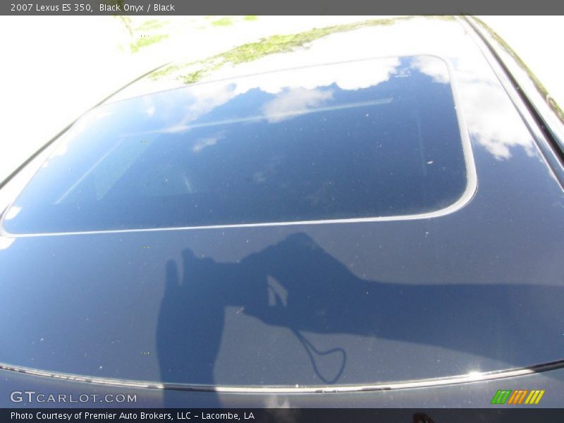 Black Onyx / Black 2007 Lexus ES 350