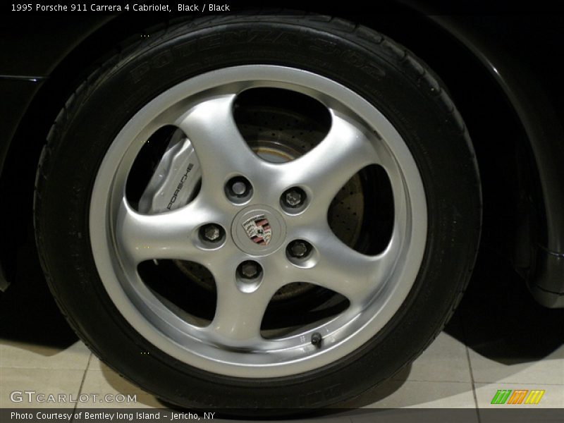 Black / Black 1995 Porsche 911 Carrera 4 Cabriolet