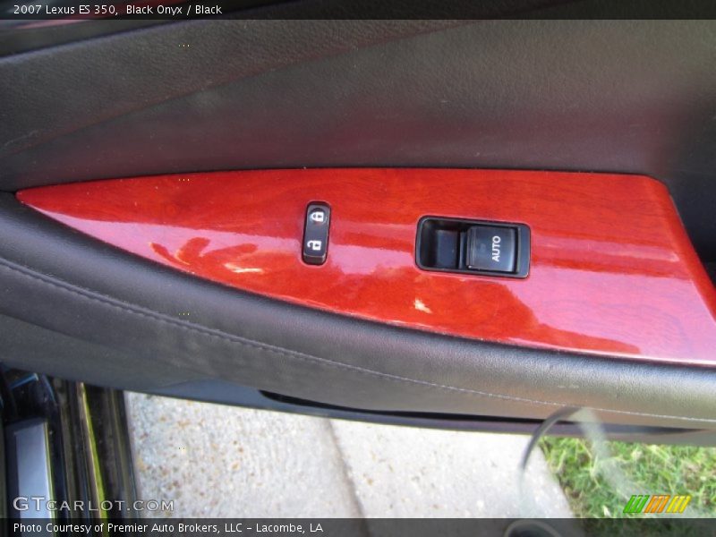 Black Onyx / Black 2007 Lexus ES 350