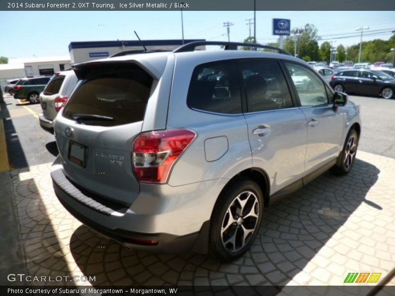 Ice Silver Metallic / Black 2014 Subaru Forester 2.0XT Touring