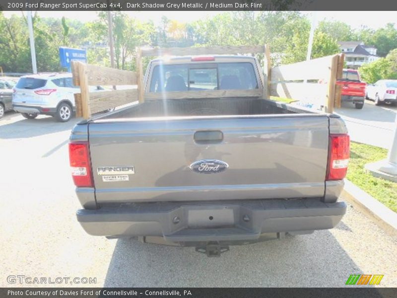 Dark Shadow Grey Metallic / Medium Dark Flint 2009 Ford Ranger Sport SuperCab 4x4