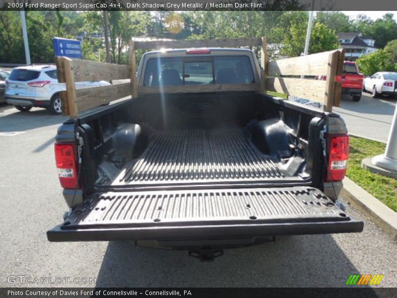 Dark Shadow Grey Metallic / Medium Dark Flint 2009 Ford Ranger Sport SuperCab 4x4