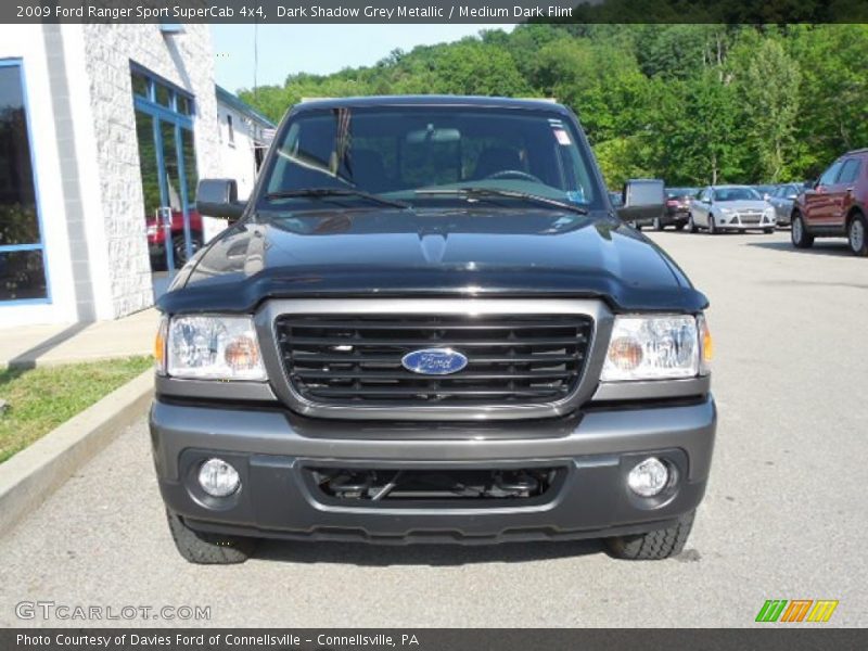 Dark Shadow Grey Metallic / Medium Dark Flint 2009 Ford Ranger Sport SuperCab 4x4