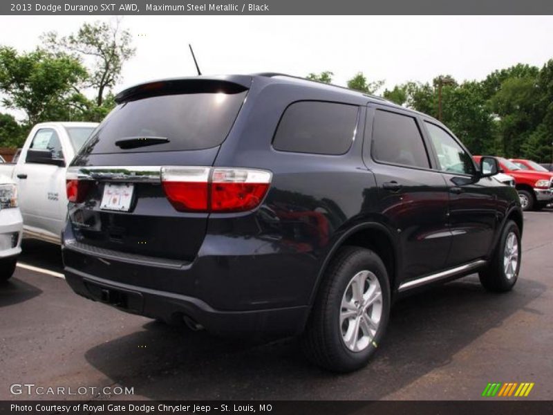 Maximum Steel Metallic / Black 2013 Dodge Durango SXT AWD