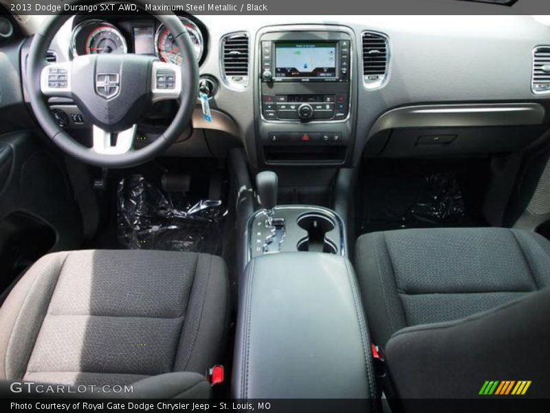 Maximum Steel Metallic / Black 2013 Dodge Durango SXT AWD