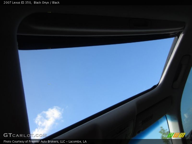Black Onyx / Black 2007 Lexus ES 350