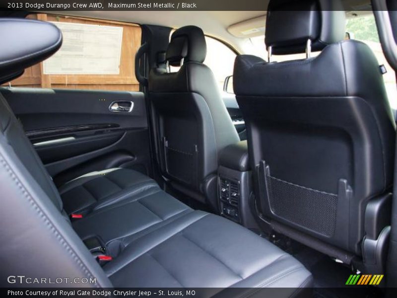 Maximum Steel Metallic / Black 2013 Dodge Durango Crew AWD