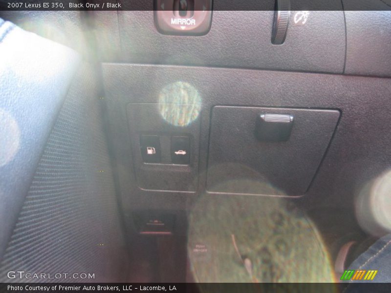 Black Onyx / Black 2007 Lexus ES 350