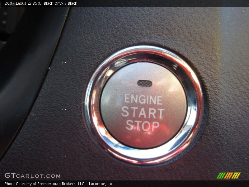 Black Onyx / Black 2007 Lexus ES 350