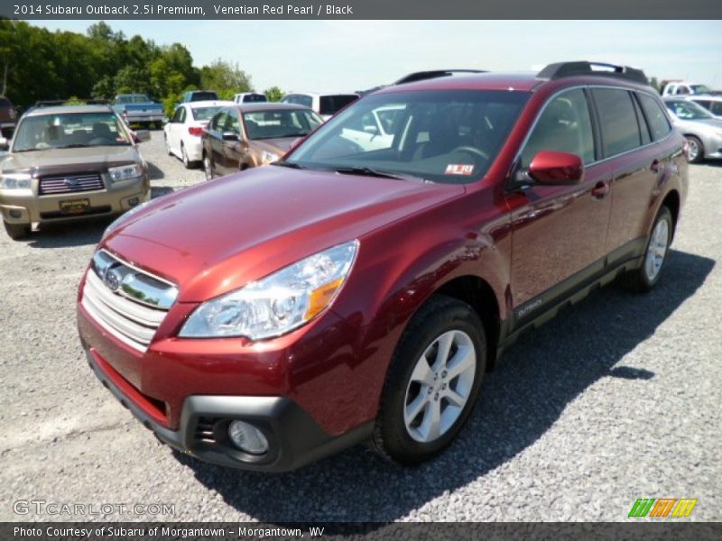 Front 3/4 View of 2014 Outback 2.5i Premium