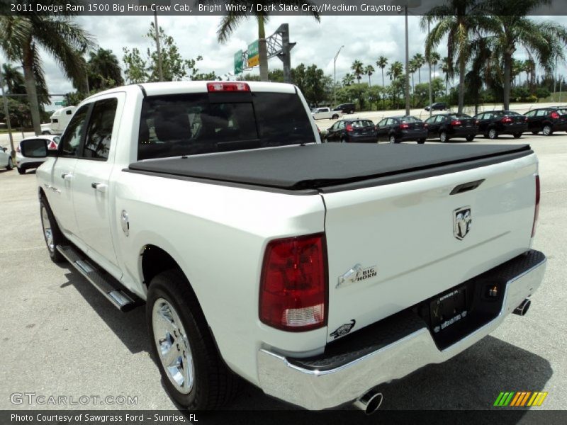 Bright White / Dark Slate Gray/Medium Graystone 2011 Dodge Ram 1500 Big Horn Crew Cab