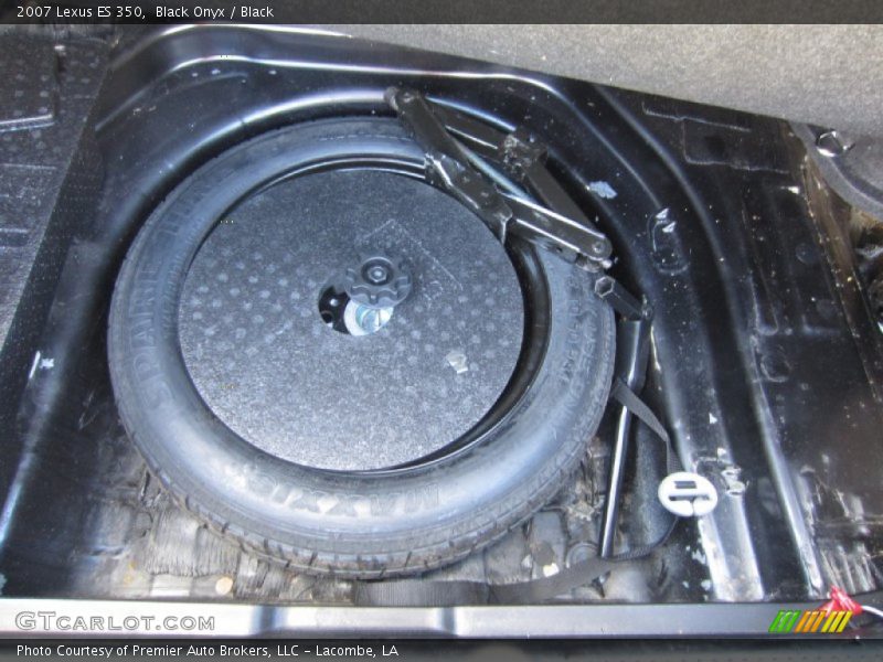 Black Onyx / Black 2007 Lexus ES 350