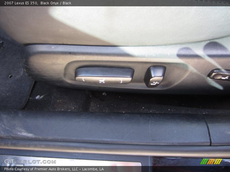 Black Onyx / Black 2007 Lexus ES 350