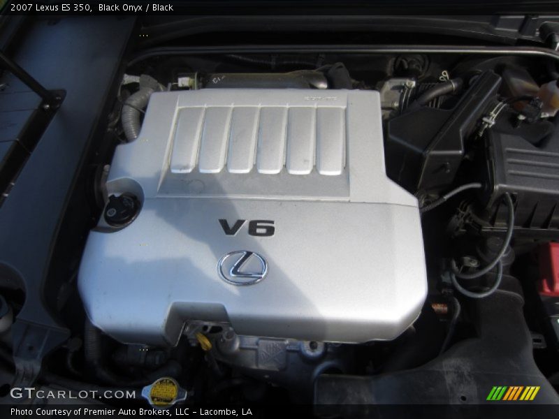 Black Onyx / Black 2007 Lexus ES 350