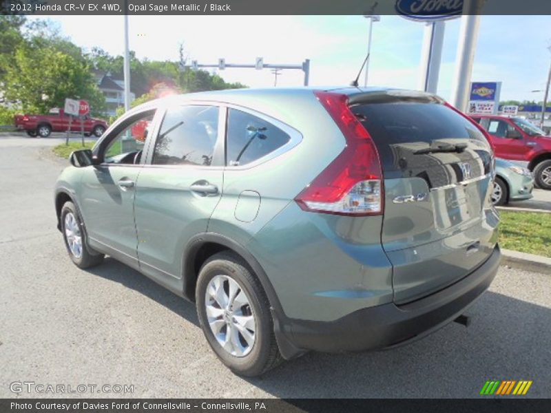 Opal Sage Metallic / Black 2012 Honda CR-V EX 4WD