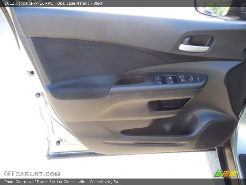 Opal Sage Metallic / Black 2012 Honda CR-V EX 4WD