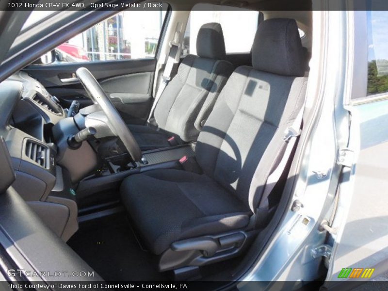 Opal Sage Metallic / Black 2012 Honda CR-V EX 4WD