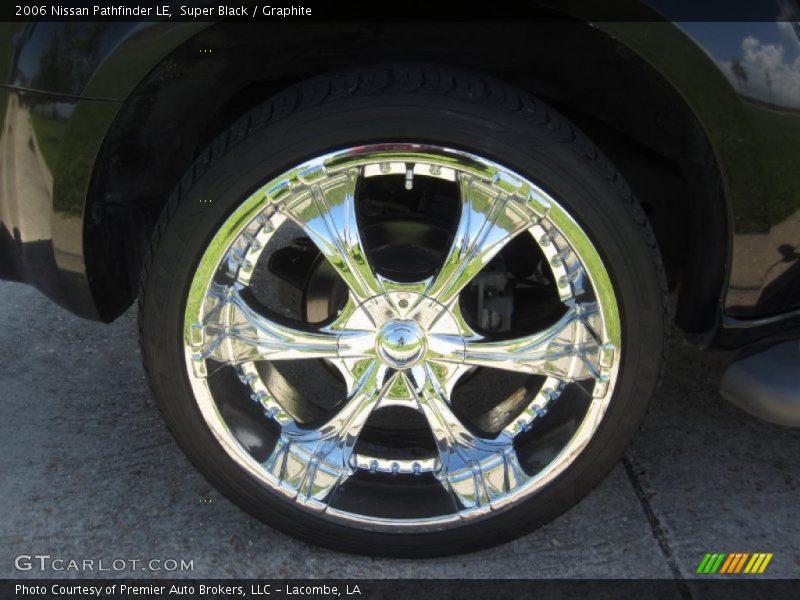 Super Black / Graphite 2006 Nissan Pathfinder LE